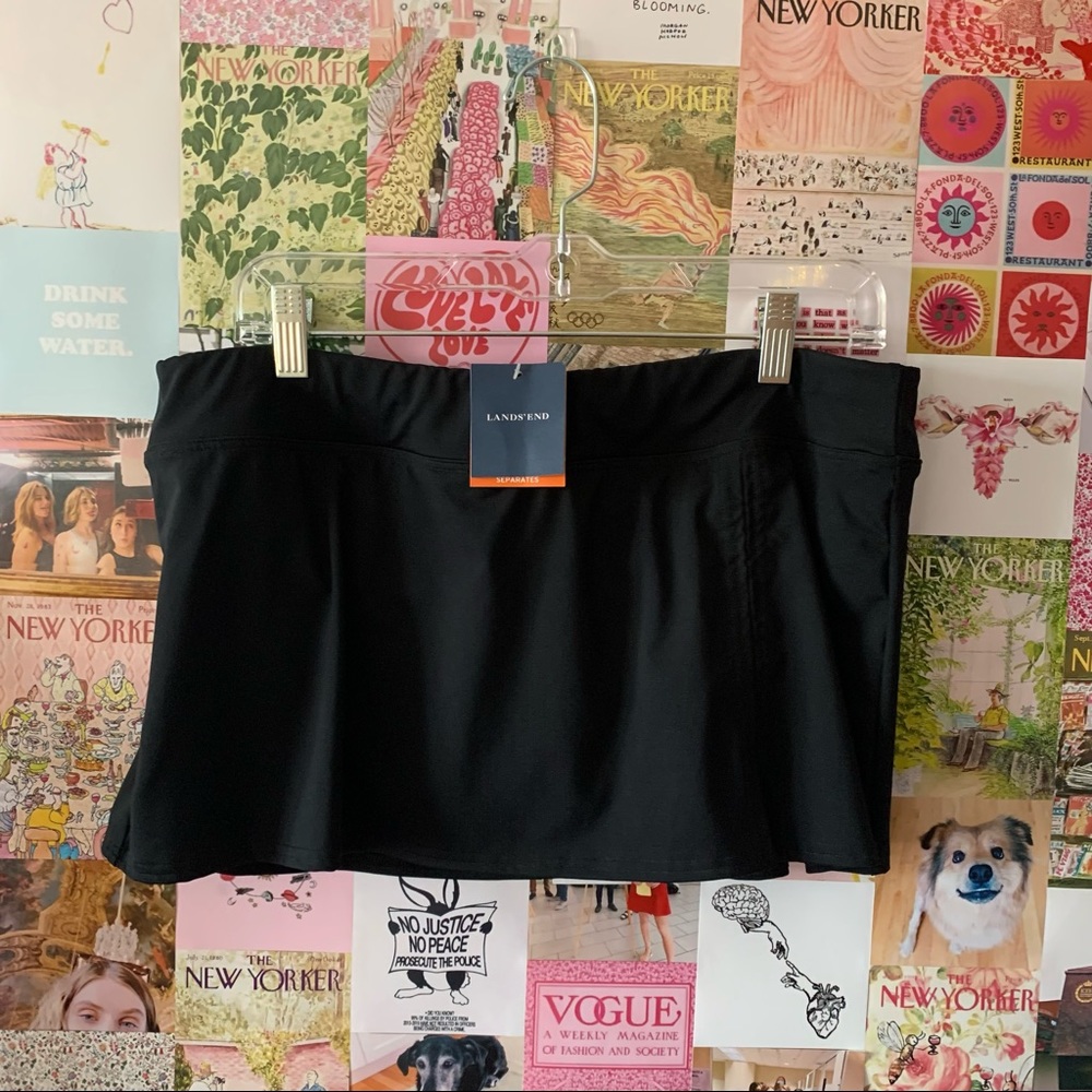 NWT Lands’ End swim skirt